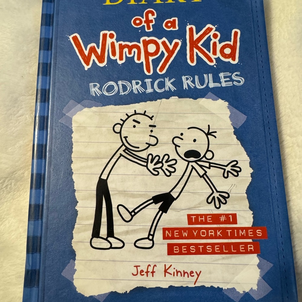 Diary of a Wimpy Kid: Rodrick Rules - Blue Cover